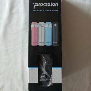 Procizion 16 oz Vacuum Insulated Stainless Steel Bottle | Leak Proof Travel Mug